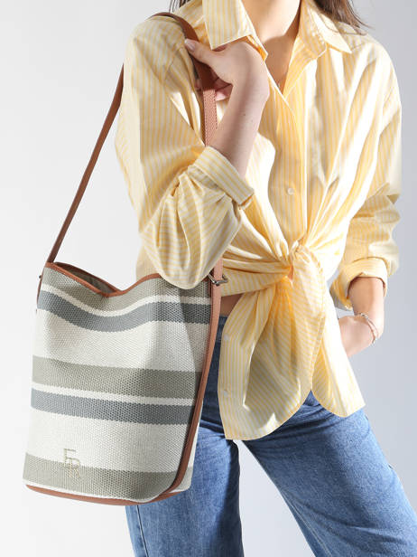 Cross Body Tas Rugzak M Cavalier Toile Etrier Beige cavalier toile ECLT126M ander zicht 1